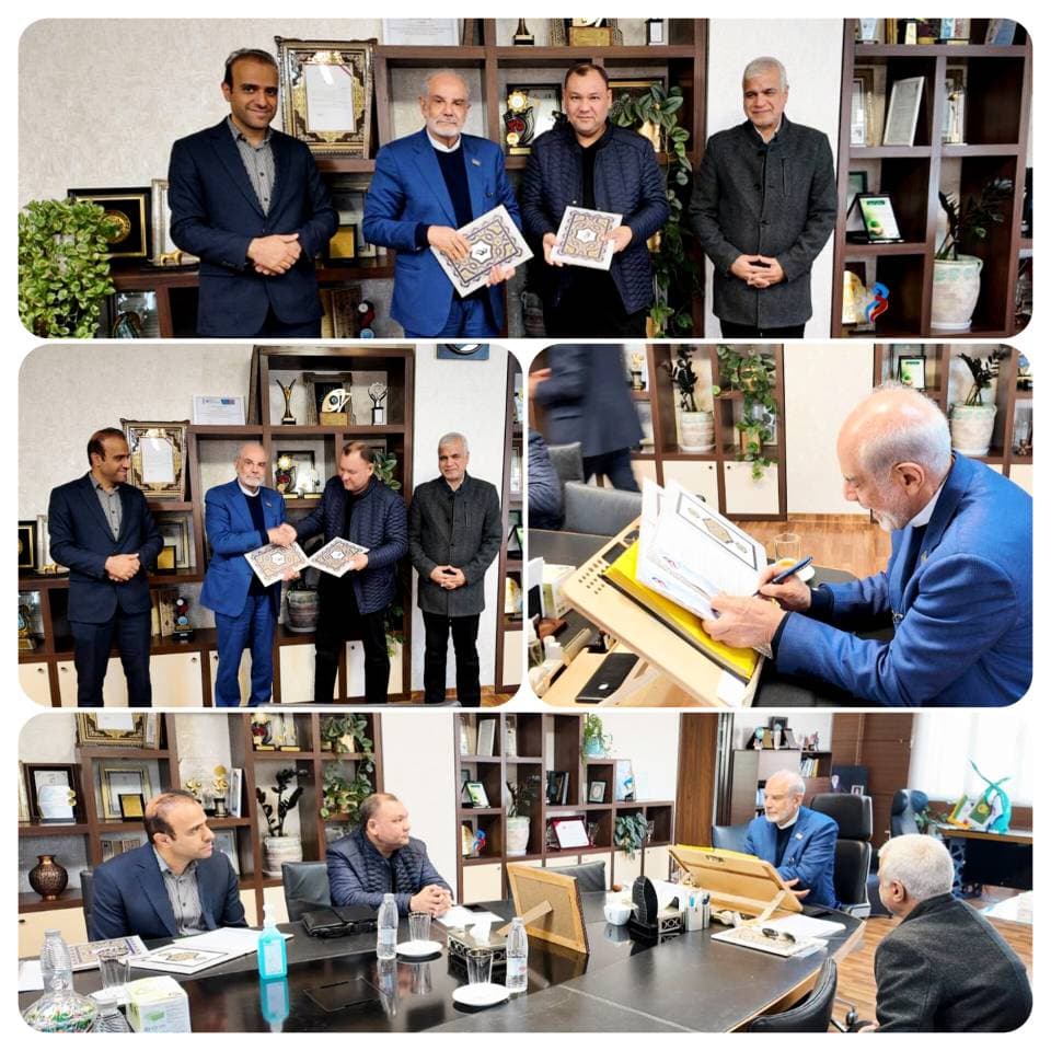 انعقاد قرارداد توریسم سلامت بیمارستان رضوی با شرکت آزادی ترکمنستان